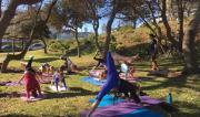 Kids yoga at Beach Yoga Port Macquarie & fundraiser for If We All Had Wings