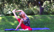 Compass Pose by Martine Ford of Spirit Yoga
