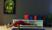 Eka Pada Koundinyasana by Martine Ford of Spirit Yoga