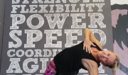 Wild Thing Pose by Martine Ford of Spirit Yoga