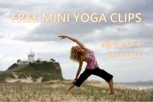 Online yoga classes by Martine Ford of Spirit Yoga on Coachtube.