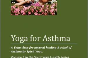 Image of martine ford of Spirit Yoga in a yoga pose for Yoga for Asthma e-Book