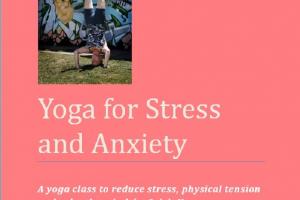 Cover for Yoga for Stress and Anxiety