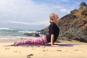 Image of Upward Facing Dog by Martine Ford of Spirit Yoga