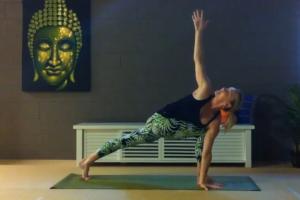 Yoga pose by Martine Ford of Spirit Yoga for Yoga for Weight-loss e-Book