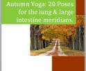 Autumn Yoga by Spirit Yoga available on Amazon www.amazon.com/dp/B009YBALE6